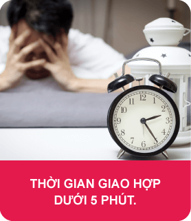 Thời gian giao hợp dưới 5 phút